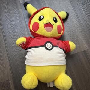 Pikachu Build-a-Bear with Hooded Shirt Pokemon 2017